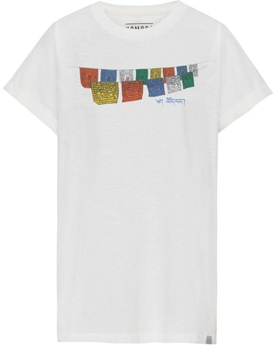Komodo Tibet Organic Cotton T-shirt Off - White