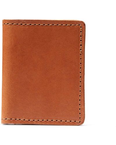 THE DUST COMPANY Leather Cardholders In Cuoio New York Style - Brown