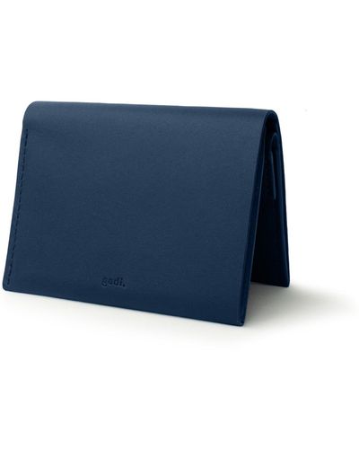 godi. Handmade All In One Compact Wallet - Blue