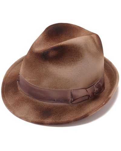 Justine Hats Felt Hat For - Brown