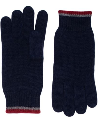 Loop Cashmere S Cashmere Glove In Midnight - Blue