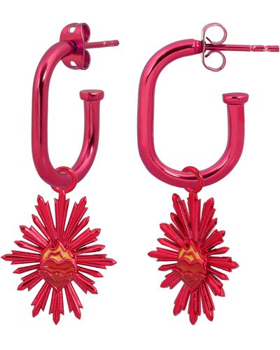 Lavani Jewels Bouma Pink Charm - Red