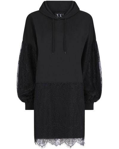 Absence of Colour Millie Hoodie Dress - Black