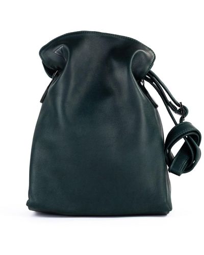 Taylor Yates Tilly Mini Hobo In Forest - Blue