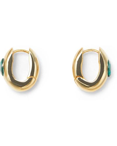 Undefined Jewelry Hoop Earrings Mmrz - Metallic