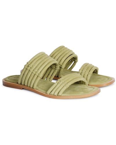 Saint G. Zoya Safari Sandals - Green