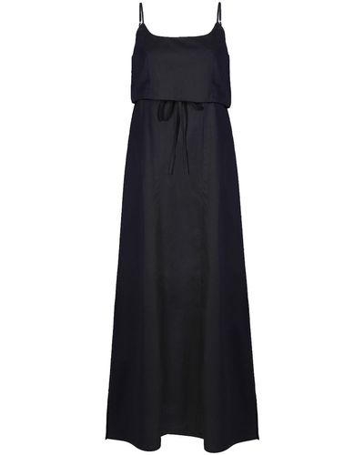 REISTOR Strappy Maxi Dress In - Black