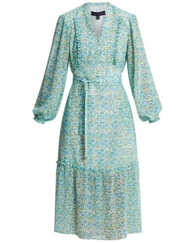 Helen Mcalinden Bailey Smartie Print Dress - Blue