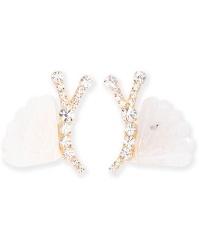 The Pink Reef Neutrals The Reef Moonstone Butterfly - Metallic