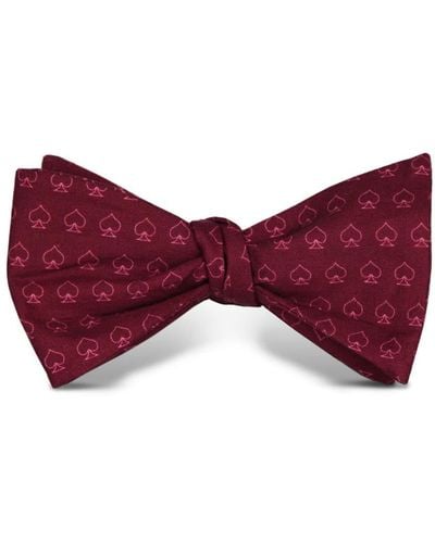 Tom Astin Shade Of Spade Bow Tie - Red
