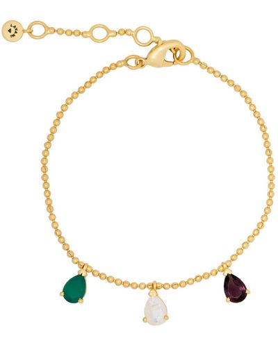 Lavani Jewels Green & Purple Pride Bracelet - Multicolor