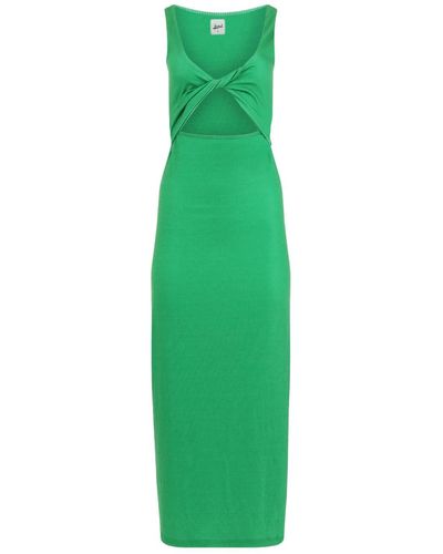 Lezat Krista Twist Dress - Green