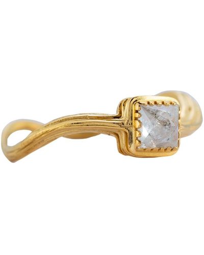 Emma Chapman Jewels Brooke Diamond Gold Ring - Metallic
