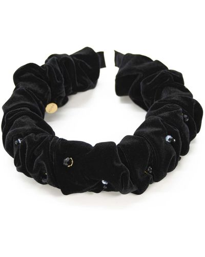 ADIBA Salvia Handmade Headband - Black