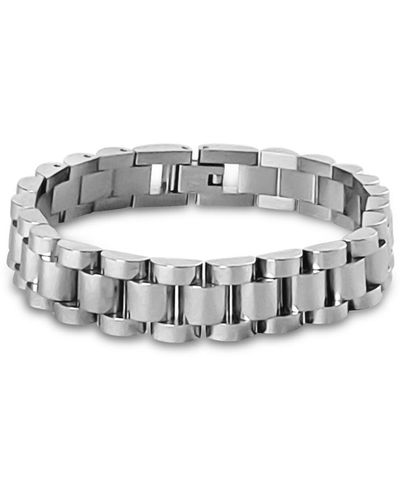 Anisa Sojka Chunky Watch Band Bracelet - White
