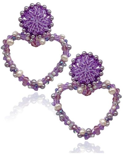 PINAR OZEVLAT Queen Of Hearts Lilac - Purple
