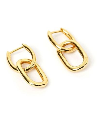 ARMS OF EVE Boaz Gold Earrings - Metallic