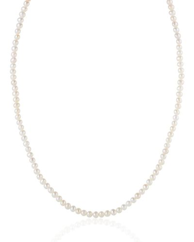 Auree Lexham Freshwater Pearl & Gold Vermeil Necklace - Metallic