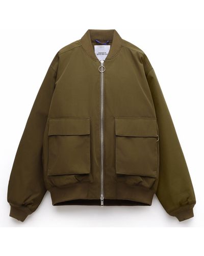 Embassy of Bricks and Logs Mapes Bomber - Green