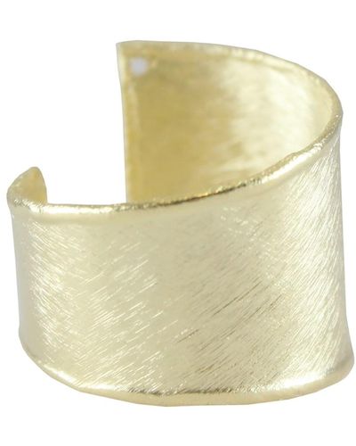 Marcia Moran Leena Adjustable Ring - Metallic