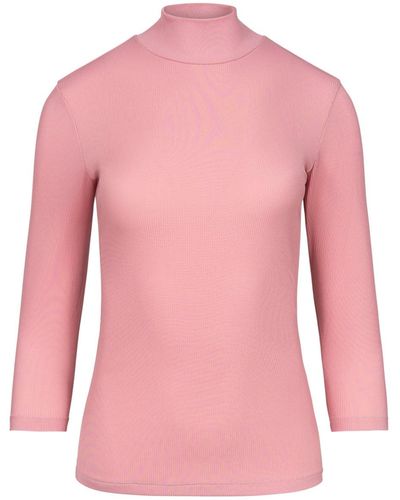 Oh!Zuza Rib Rollneck Top - Pink