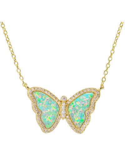 KAMARIA Opal Butterfly - Green