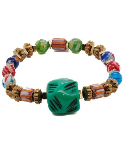 Ebru Jewelry African Colours Bracelet - Green