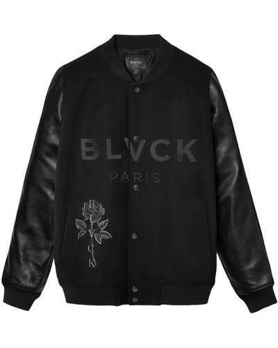 Blvck Paris Blvck Baseball Jacket - Black