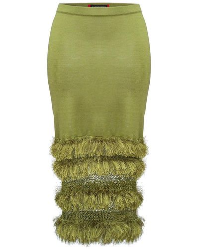 Andreeva Knit Skirt - Green