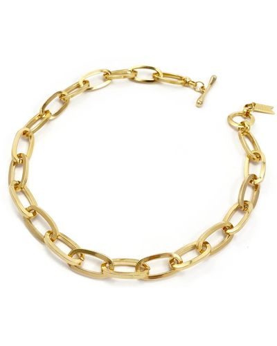 Biko Jewellery Essential Chainlink Collar - Metallic