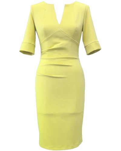 Mellaris Anne Pale Yellow Dress