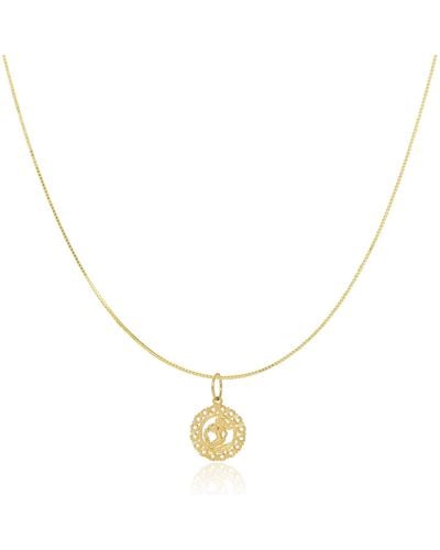 Maya Brenner Zodiac Necklace - Metallic