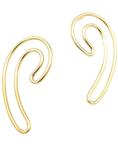 Lala Salama Snake Earrings - Metallic