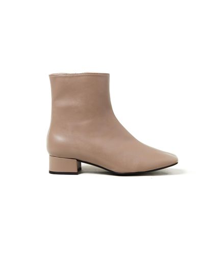 Urbànima Neutrals Vegan Ankle Boots Botànic Taupe - Brown