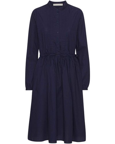 GROBUND Rigmor Dress - Blue
