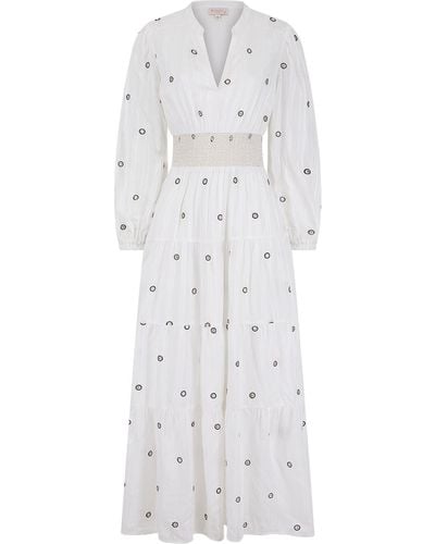 Nooki Design Chloe Maxi Dress - White