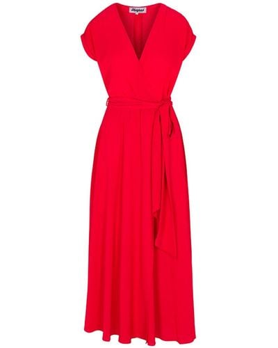 Meghan Fabulous Jasmine Maxi Dress - Red