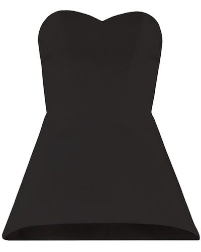 Vestiaire d'un Oiseau Libre Corset Mini Dress - Black