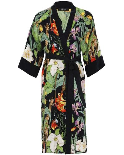 niLuu Monroe Kimono Robe - Multicolor