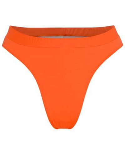 Noire Swimwear Neon Orange Bali Bottom