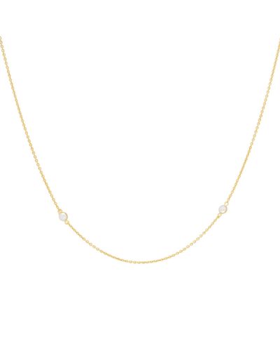 Lavani Jewels Gemini Goldplated Birthstone Chain - Multicolor