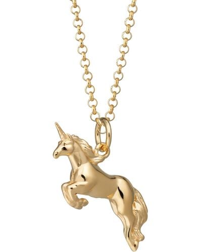Scream Pretty Unicorn Necklace - Metallic