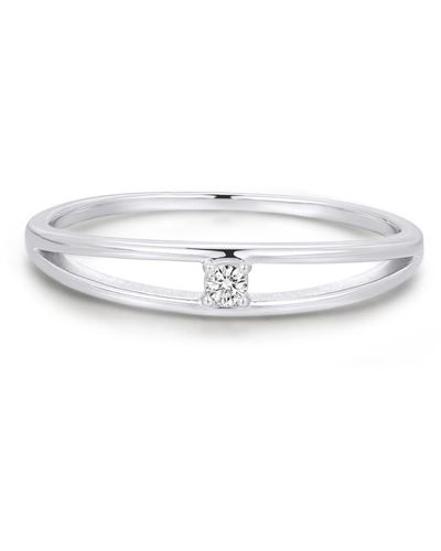 FRIDA & FLORENCE Enchanted Circlet Ring - White