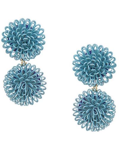 Pats Jewelry Double Light Pompom - Blue