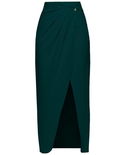 Angelika Jozefczyk Draped Skirt Sofia Emerald - Green
