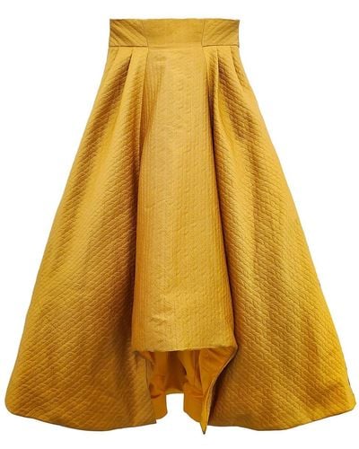Emma Wallace Eugenie Skirt - Yellow