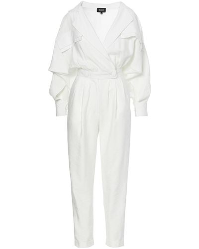 BLUZAT Maxi Jumpsuit - White