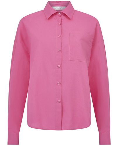 Lula-Ru Lucy Cotton Shirt - Pink