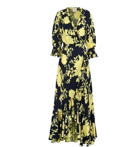 Planet Loving Company The Wrap Dress Floral - Green