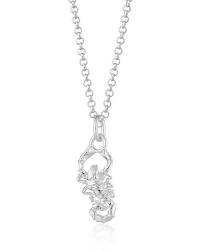 Scream Pretty Scorpion Necklace - Metallic